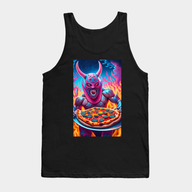 Pizza Demon #3 Tank Top by zombill